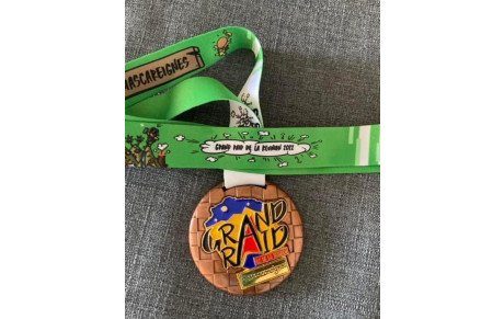 Laurent Debrée finisher de la Mascareigne sur l'île de la Réunion !