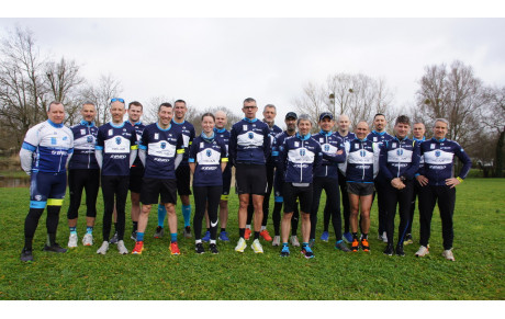 J-14, reconnaissance des parcours du Duathlon des Quernons